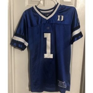 Vintage Colosseum NCAA Duke Blue Devils Jersey #1 Authentic Youth Kid Size Large